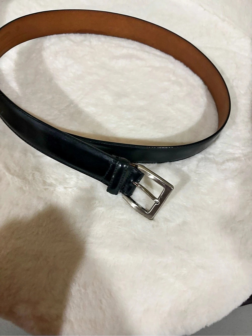 Coach Leather Belt Black Waist 34